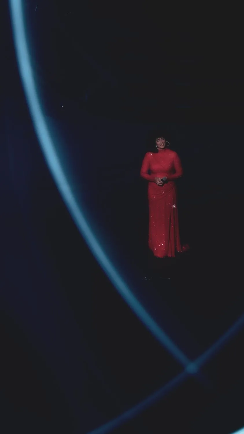 dramatic stage lighting